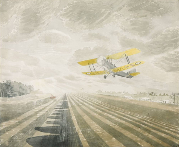 Tiger Moth 1942 by Eric Ravilious 1903-1942