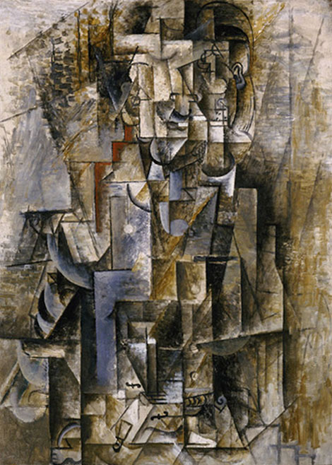 "Человек со скрипкой" 1912