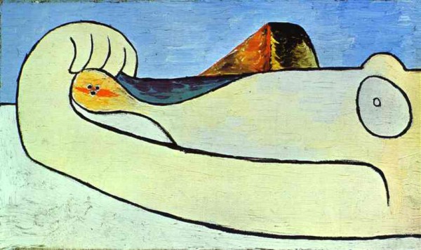 "Обнаженная на пляже" 1929