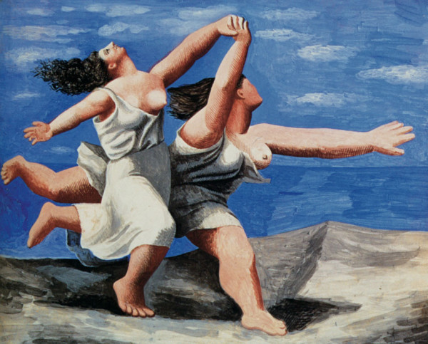 "Женщины, бегущие по берегу" 1922