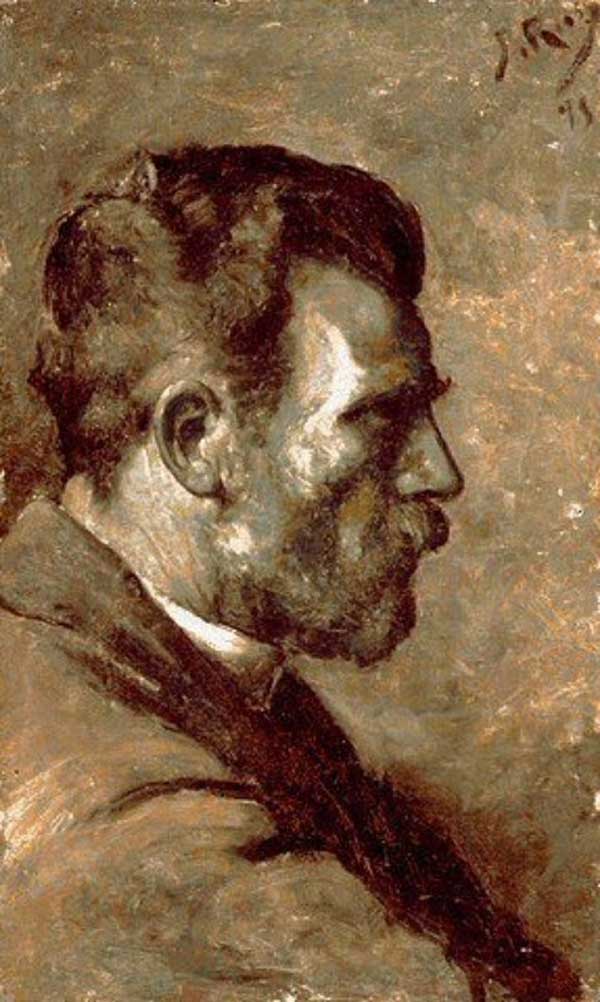 "Портрет отца художника" 1895
