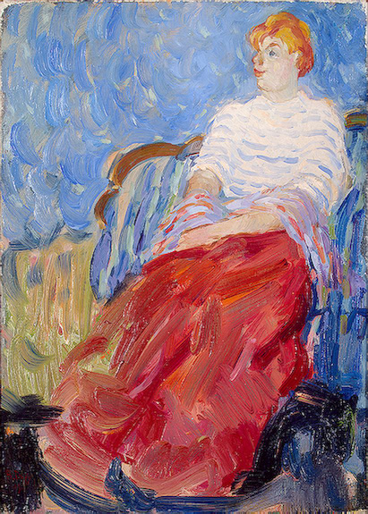 Портрет Сюзанны Дюфи, сестры художника