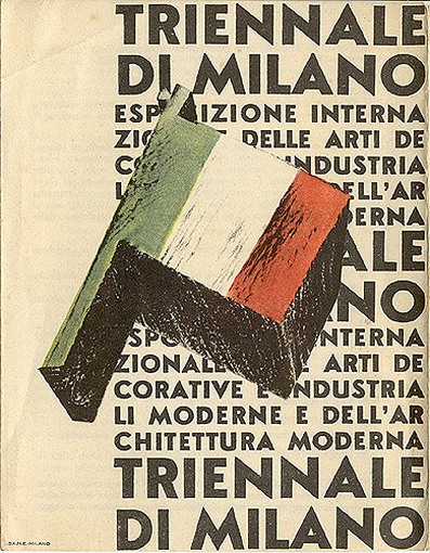 Обложка проспекта Миланского триеннале. 19332