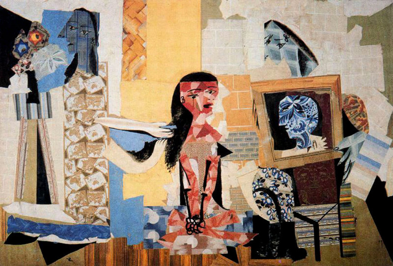 Пабло Пикассо "Женщины в их туалетной комнате"