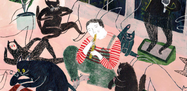 Cпонтанность и сюрреализм в иллюстрациях Джули Ван Ваземаел