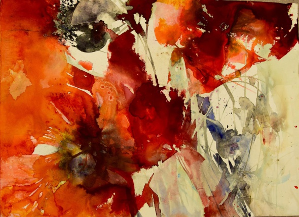 Мастер-класс «Акварельный экспрессионизм»: пишем цветы с художницей Эльке Меммлер