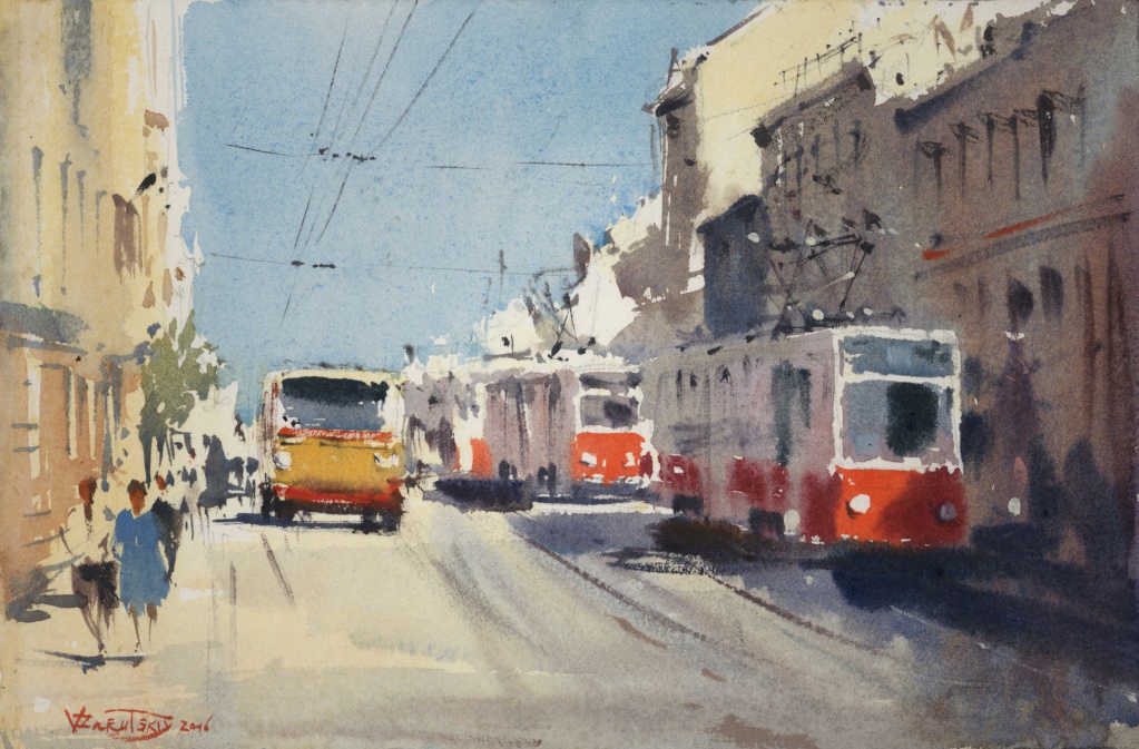 Красный трамвай.The Red Tram.28х19.jpg